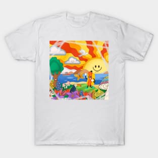 Cardboard world of psychedelics T-Shirt